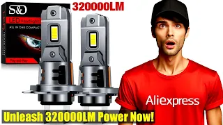 Upgrade Your Driving Experience with the 320000LM Mini H7 LED Headlight Bulb | Brightest Car