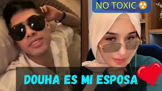 Cañita habla con Douha en Brasil 🇧🇷 | Cañita grita en el hotel  "Douha es mi esposa" 🇹🇳Dudu هي زوجتي