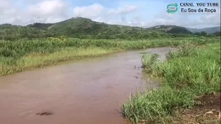 RIO SERIDÓ NAS IMEDIAÇÕES DO SÍTIO GANEM ÁGUA PARA BARRAGEM BOQUEIRÃO PARELHAS RN