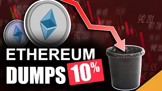 Ethereum Price DUMPS 10%!!! Urgent News for Bitcoin Holders