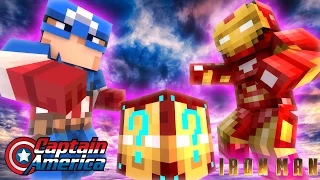 IRON MAN LUCKY BLOCK CHALLENGE! (Minecraft Custom Game)