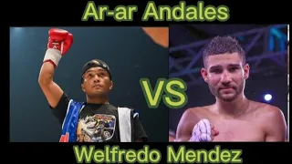 Ar-ar Andales VS. Welfredo Mendez "Japan Fight" 10/07/2023