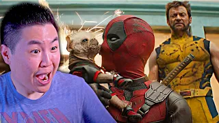 DEADPOOL & WOLVERINE OFFICIAL TRAILER!! [REACTION]