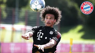 Leroy Sané: First Training at FC Bayern