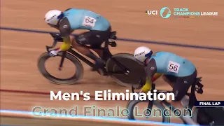 Men's Elimination | Tuur Dens Birthday Boy wins🥳 | Grand Finale London | UCI Track Champions League