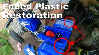 My Process for Faded Plastic Repair and Fixing a No Rev Issue on a Neglected Yamaha Blaster
