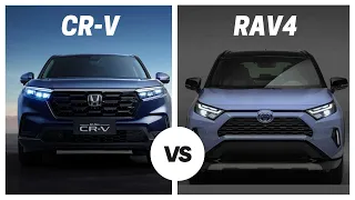 2023 Toyota RAV4 VS 2023 Honda CR-V