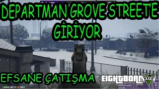 EightbornV - DEPARTMAN GROVE STREET'E GİRİYOR ! - Doe'lerle Efsane Çatışma ! EightbornV FunkyMonkey