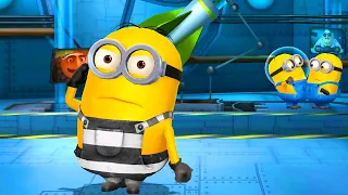 Prisoner Minion in lvl 740 - Fly with Gru's Rocket  mission ! Minion rush old version gameplay