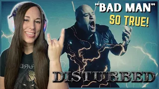 REACTION | Disturbed - Bad Man [Official Music Video]