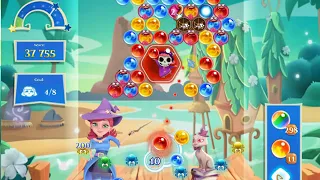 Bubble Witch 2 Saga Level 3373 with no booster & 3 bubbles left