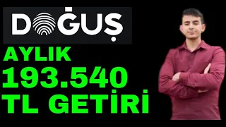 DOAS İLE AYLIK 193.540 TL TEMETTÜ GETİRİSİ