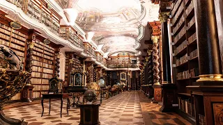 Library With Mozart - Majestic Library