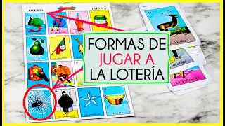 FORMAS DE JUGAR A LA LOTERIA MEXICANA #lotería #loteríamexicana