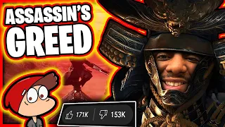 Assasin's Creed And The Exaggerated Swagger Of A Black Samurai. Ubislop's Next Scam ANGERS Japan!