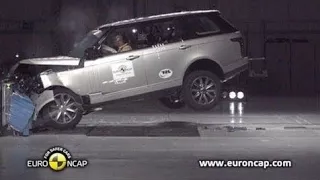 Краш тест нового Рэнж ровер Velar 2018.