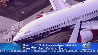 Boeing Admits 'Mistake' In Handling 737 Max Warning System