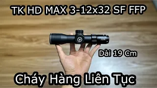 KÍNH NGẮM PCP TK HD MAX 3-12x32 SF FFP | KÍNH NGẮM TK MINI CHỐNG NƯỚC | KÍNH NGẮM PCP MINI GIÁ RẺ