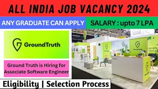 Ground Truth is Hiring for Associate Software Engineer | Apply now! @Jobsupdatebyhassan