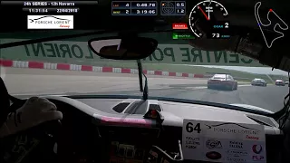 Départ Porsche 991 GT3 CUP n°64 12h Navarra 2018 Course 2