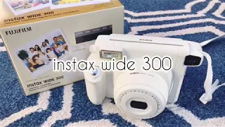 unboxing instax wide 300