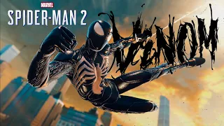 Eminem - Venom (Marvel's Spiderman 2) Symbiont Swinging 🕷️ 🎼 in PS5 2K