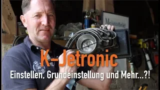 K-Jetronic - Einstellen, Grundeinstellung und Mehr...?! Erklärt vom Kfz Meister