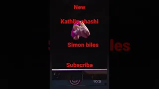 new Simon biles#kathinohashi #youtubeshorts #gymnastics