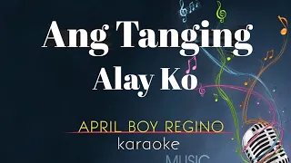 ANG TANGING ALAY KO _ song by April boy Regino (karaoke version) | King karaoke