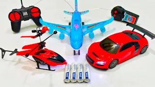 Radio Control Airbus A787 and Radio Control Helicopter, Airbus A380, aeroplane, airplane, rc plane