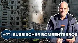 UKRAINE-KRIEG: Saporischschja unter Dauerbeschuss - konstanter Bombenterror durch Russland