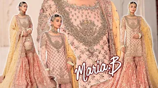 Maria B. Couture 🥳🥳🥳| A++ Master Replica | Designer Bridal Suit 🔥| Handmade Luxury Formal Dresses 👗