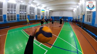 POLTAVA Volley UMSA. Episode #3 First Person View / Відео з волейбольного тренування (2023)