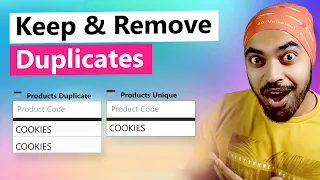 Removing & Keeping Duplicates in Lookup Tables | Awesome Power Query Trick 🔥