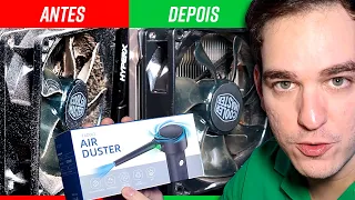 Soprador de Ar do AliExpress - LIMPA SEU PC GAMER RAPIDÃO!