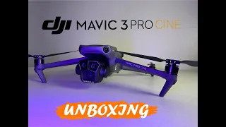 DJI Mavic 3 Pro Cine unboxing