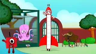 @LearningBlocks- Sing Along with Ten! 🎤✨ | Learn to Count | @Numberblocks