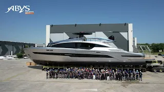 Pershing GTX116 : Cérémonie de lancement de la coque 1 et 2 - Ferretti Group | Abys Yachting