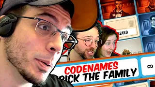 FRICKED BY THE FAMILY! (Codenames w/ Friends)