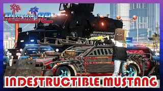 GTA 5 Roleplay - RedlineRP - INDESTRUCTIBLE MUSTANG TROLLS COPS  # 318