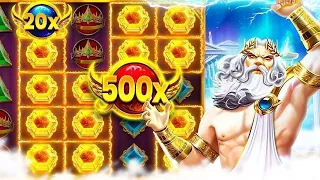 МЕГА ЗАНОС 1.000.000!!! НЕСКОЛЬКО РАЗ СЫГРАЛИ КОРОНЫ НА МНОЖИТЕЛЕ 100Х В GATES OF OLYMPOUS!!!