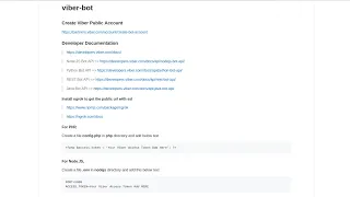 Viber Bot with Node.JS