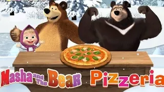 Masha and The Bear PIZZERIA| Games for Kids| Veggi Pizza For Panda by Masha The Pizza Maker