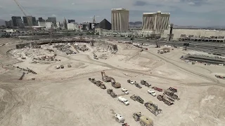 Las Vegas Raiders Stadium Construction Site