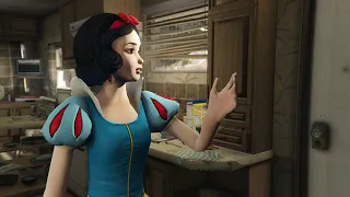 Snow White confronts her stepmother [GTA V skit]