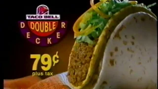 1995 Taco Bell "Double Decker Taco" Shaq TV Commercial