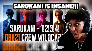 SARUKANI | GBB 2021: World League Crew Wildcard | 1!2!3!4! (1st Place) | YOLOW Beatbox Reaction