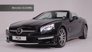 Mercedes-Benz SL63AMG at Prestige Car Hire