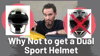 Dual Sport Helmet vs Street Helmet