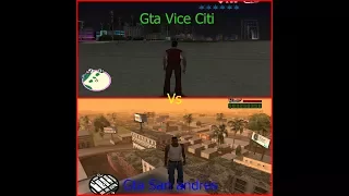 Сравнения игр Gta Vice City vs Gta san andreas